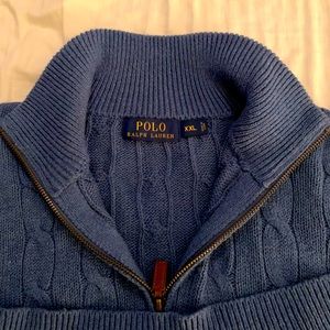 Men’s Polo Ralph Lauren zip up knit sweater
